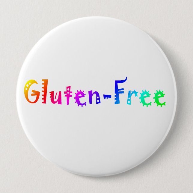 Chapa Redonda De 10 Cm El gluten libera (Anverso)