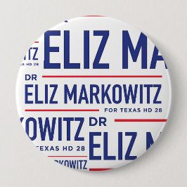 Chapa Redonda De 10 Cm Eliz Markowitz Round Button