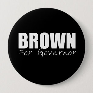 Chapa Redonda De 10 Cm Engranaje de la elección de JERRY BROWN