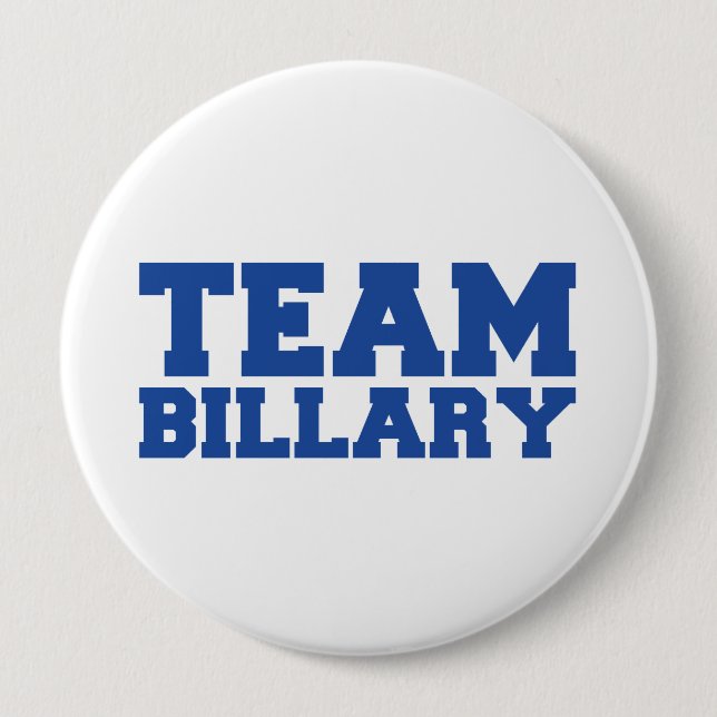 Chapa Redonda De 10 Cm EQUIPO BILLARY CLINTON.png (Anverso)