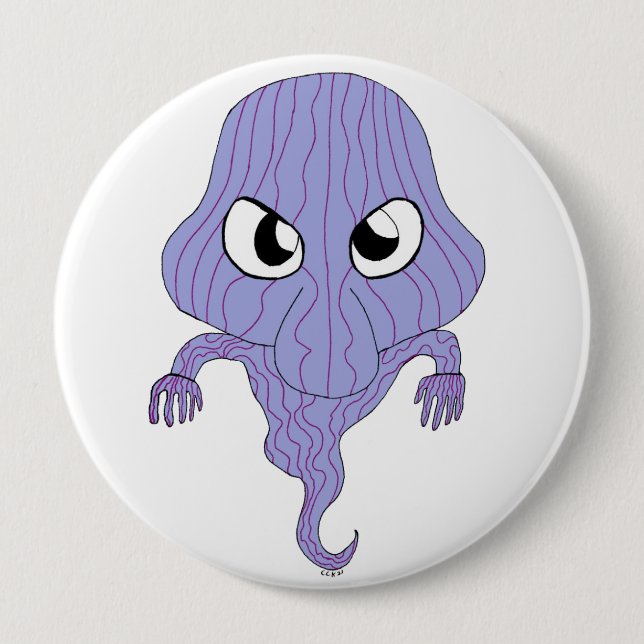 Chapa Redonda De 10 Cm Estilo de Chibi (Anverso)