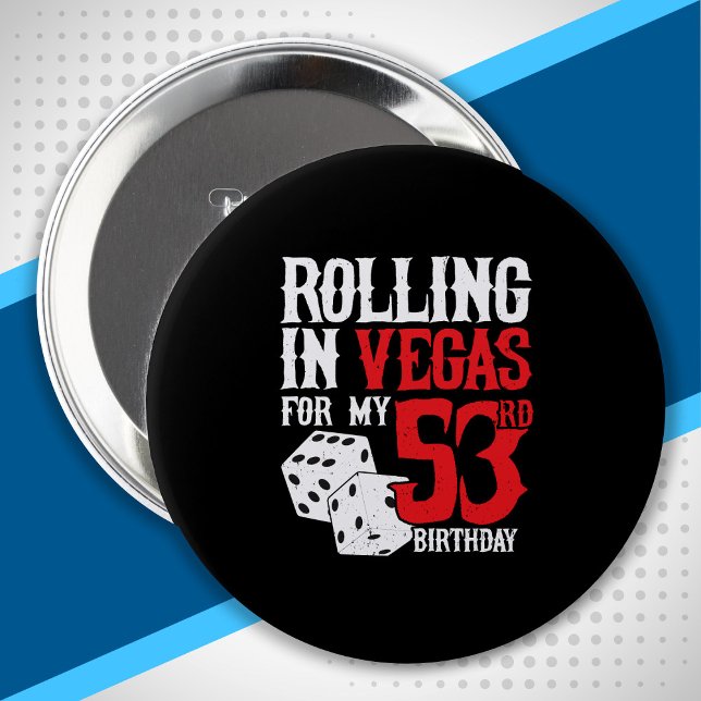 Chapa Redonda De 10 Cm Fiesta de cumpleaños número 53 en Las Vegas - Roda (Subido por el creador)