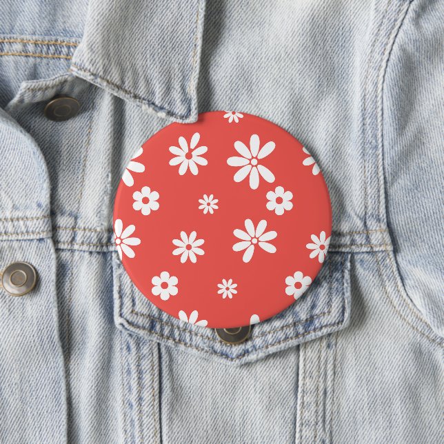 Chapa Redonda De 10 Cm Flores y Petales 1 (In situ)