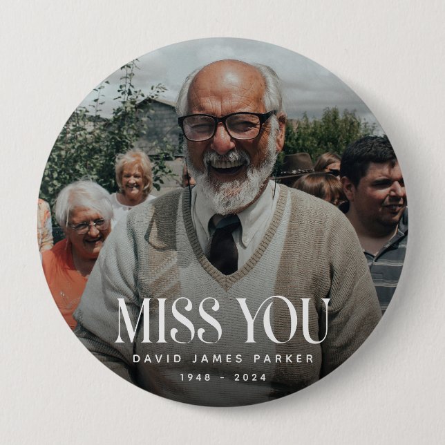 Chapa Redonda De 10 Cm Foto conmemorativa de recuerdo de moda (Anverso)