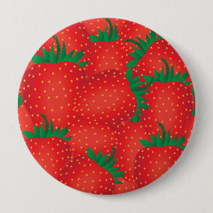 Chapa Redonda De 10 Cm Fresas