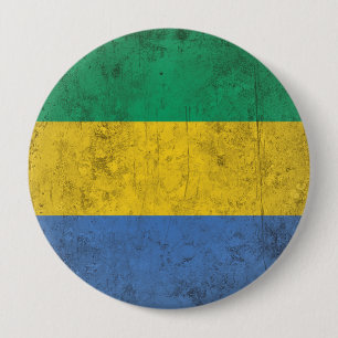 Chapa Redonda De 10 Cm Gabón