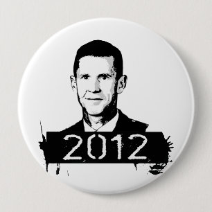 Chapa Redonda De 10 Cm General McChrystal