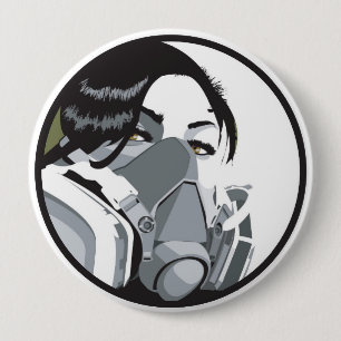 Chapa Redonda De 10 Cm grafmask