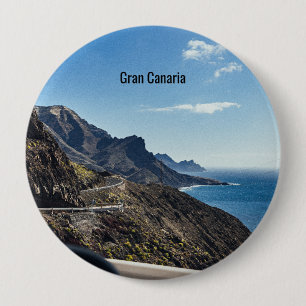 Chapa Redonda De 10 Cm Gran Canaria, España,