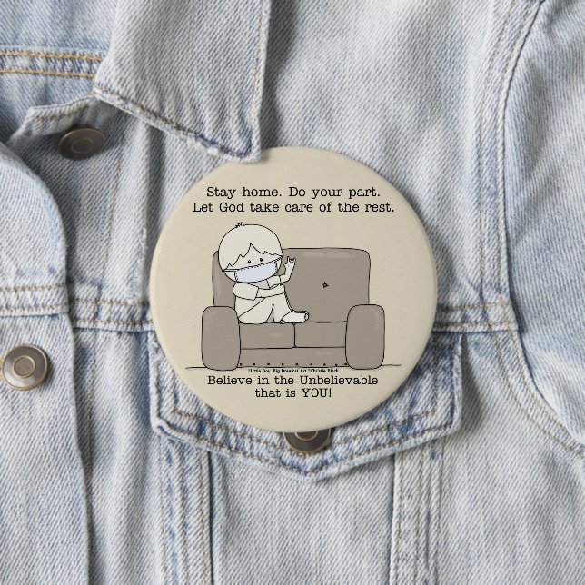 Chapa Redonda De 10 Cm Haga su parte (In situ)