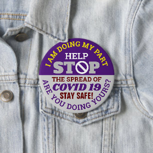 CHAPA REDONDA DE 10 CM HAGO MI PARTE - CUBIERTA 19