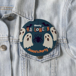 Chapa Redonda De 10 Cm Halloween sombrío -