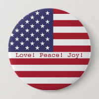 Happy! American USA Flag 4th of July Personalize