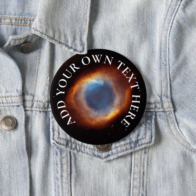 Chapa Redonda De 10 Cm Helix Universo - Ojo De Dios 1 (In situ)