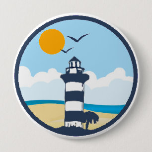Chapa Redonda De 10 Cm Hilton Head Island.