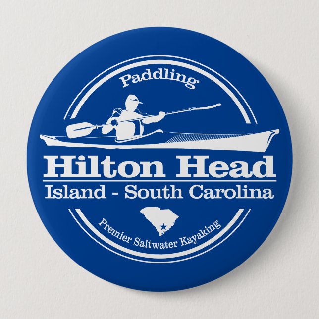 Chapa Redonda De 10 Cm Hilton Head (SK) (Anverso)