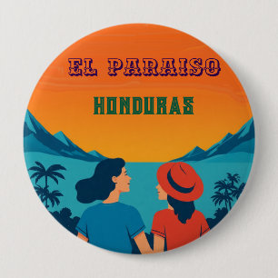 Chapa Redonda De 10 Cm  Honduras EL PARAISOtro poster