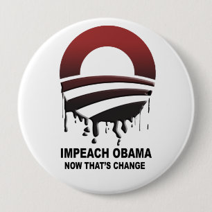 Chapa Redonda De 10 Cm Impeach Obama - now that's change