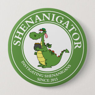 Chapa Redonda De 10 Cm Instigación a los Shenanigans 2015