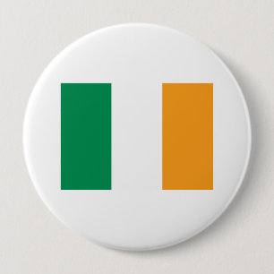 Chapa Redonda De 10 Cm Irlanda