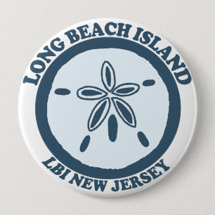 Chapa Redonda De 10 Cm Isla de Long Beach