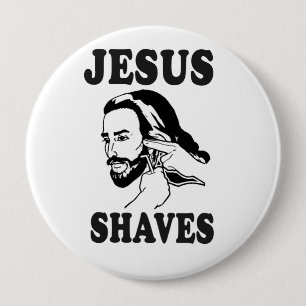 CHAPA REDONDA DE 10 CM JESUS SHAVES