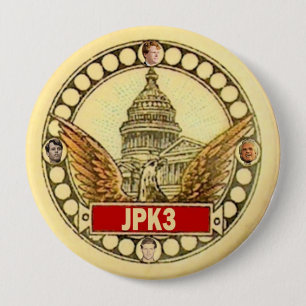 Chapa Redonda De 10 Cm JPK3 José P. Kennedy, III para el congreso 2012