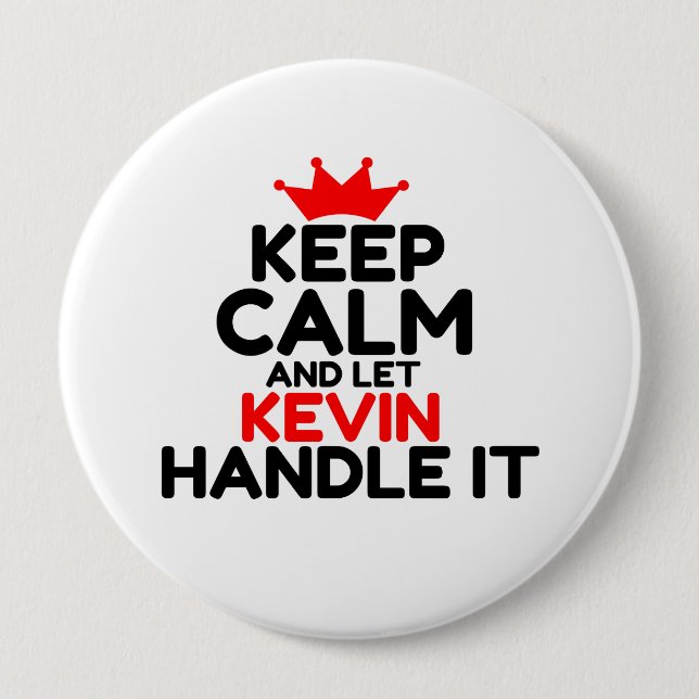 CHAPA REDONDA DE 10 CM KEVIN (Anverso)