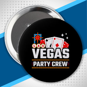 Chapa Redonda De 10 Cm Las Vegas Crew - Party Squad - Vegas Trip