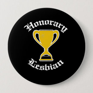 CHAPA REDONDA DE 10 CM LESBIANA HONORARIA - BLANCO - .PNG