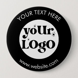 Chapa Redonda De 10 Cm Logotipo comercial de marca personalizado Company