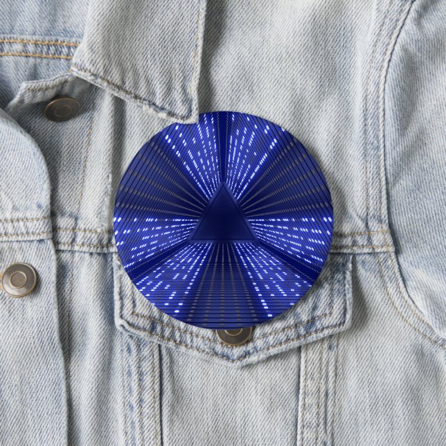 Chapa Redonda De 10 Cm luz brillante (In situ)