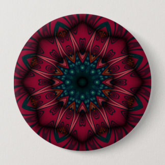Chapa Redonda De 10 Cm Mandala geométrica