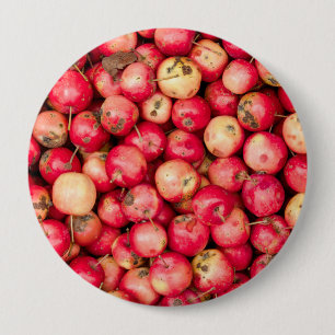 Chapa Redonda De 10 Cm manzanas orgánicas