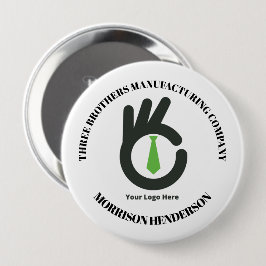 Chapa Redonda De 10 Cm Marcas de esquí | Identidad corporativa oficial de