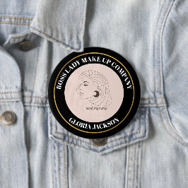 Chapa Redonda De 10 Cm Marcas de esquí | Identidad de empresa comercial