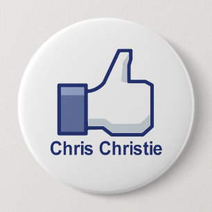 CHAPA REDONDA DE 10 CM ME GUSTA CHRIS CHRISTIE