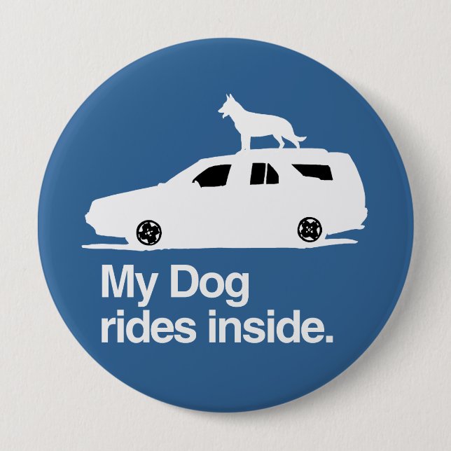 Chapa Redonda De 10 Cm Mi perro va adentro -.png (Anverso)