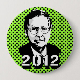 Chapa Redonda De 10 Cm Mitch Mcconnell 2012