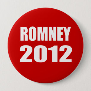 CHAPA REDONDA DE 10 CM MITT ROMNEY 2012