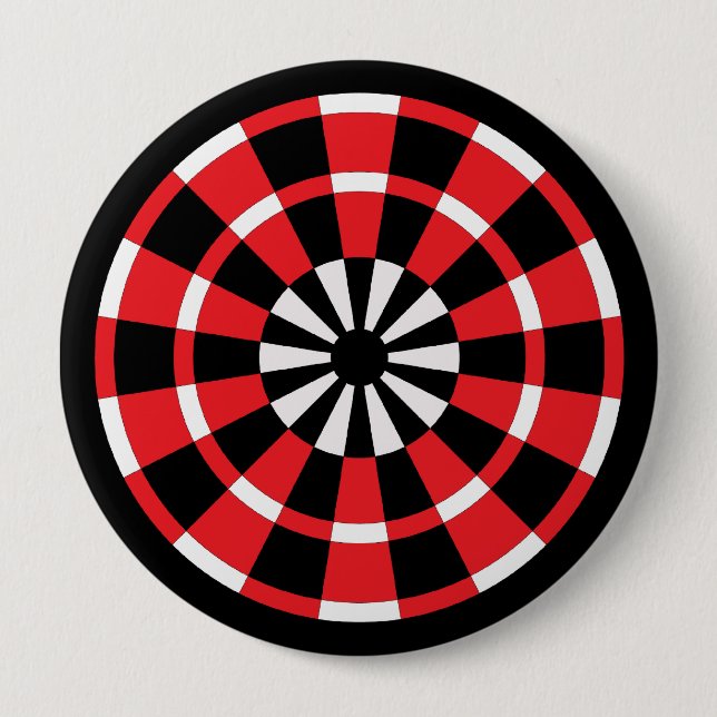 Chapa Redonda De 10 Cm Mod Dartboard (Anverso)
