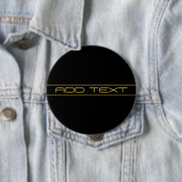 Moderno y elegante estilo Editable Gold Text & Str