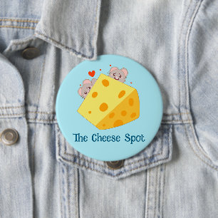 Chapa Redonda De 10 Cm Mouses Y Queso