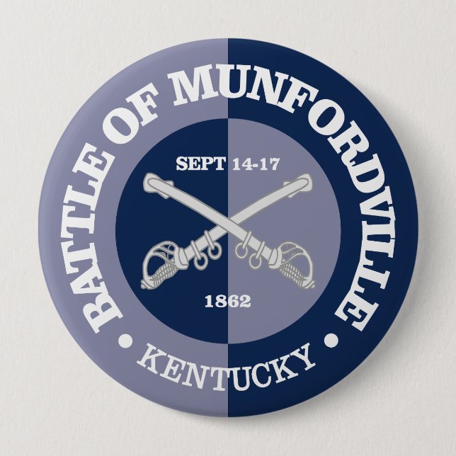 Chapa Redonda De 10 Cm Munfordville (B&G) (Anverso)