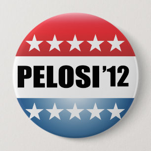 CHAPA REDONDA DE 10 CM NANCY PELOSI