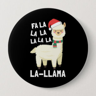 Chapa Redonda De 10 Cm Navidades esenciales de la llamada