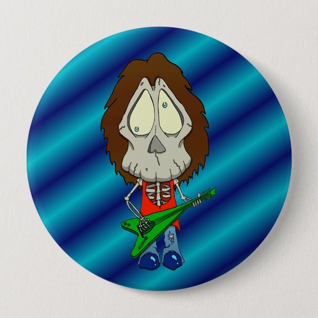 Chapa Redonda De 10 Cm Nunca dejar la banda (Anverso)