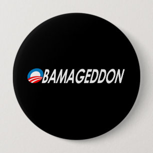 Chapa Redonda De 10 Cm Obamageddon 2