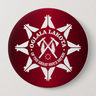 Chapa Redonda De 10 Cm Oglala Lakota