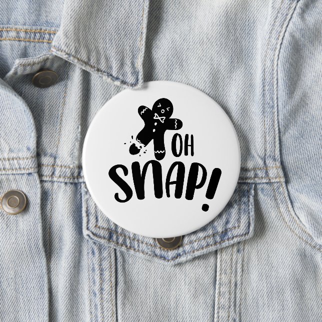 Chapa Redonda De 10 Cm Oh Snap Holiday (In situ)